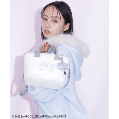 ジルバイジルスチュアート JILL by JILLSTUART ＜HELLO KITTYコラボ＞フラッフィートートバッグ （ホワイト）｜詳細画像
