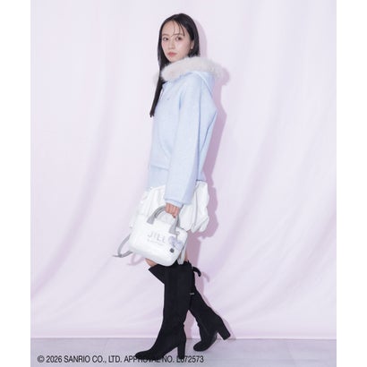 ジルバイジルスチュアート JILL by JILLSTUART ＜HELLO KITTYコラボ＞フラッフィートートバッグ （ホワイト）｜詳細画像