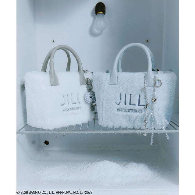 ＜HELLO KITTYコラボ＞フラッフィートートバッグ （ホワイト）