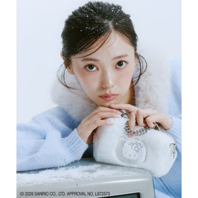ジルバイジルスチュアート JILL by JILLSTUART ＜HELLO KITTYコラボ＞フラッフィーポシェット （ホワイト）｜詳細画像