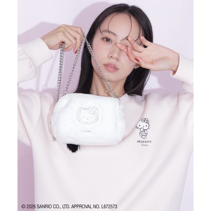 ジルバイジルスチュアート JILL by JILLSTUART ＜HELLO KITTYコラボ＞フラッフィーポシェット （ホワイト）｜詳細画像