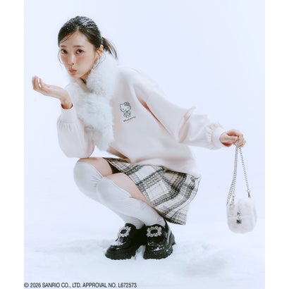 ジルバイジルスチュアート JILL by JILLSTUART ＜HELLO KITTYコラボ＞フラッフィーポシェット （ピンク）｜詳細画像