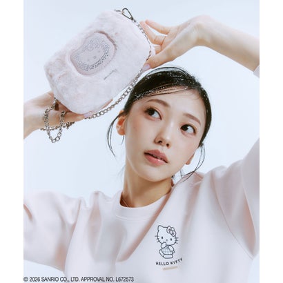 ジルバイジルスチュアート JILL by JILLSTUART ＜HELLO KITTYコラボ＞フラッフィーポシェット （ピンク）｜詳細画像