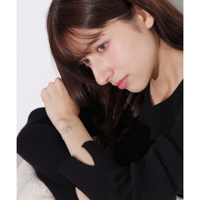 ジルバイジルスチュアート JILL by JILLSTUART Cubicフラワーブレスレット （ブルー）｜詳細画像