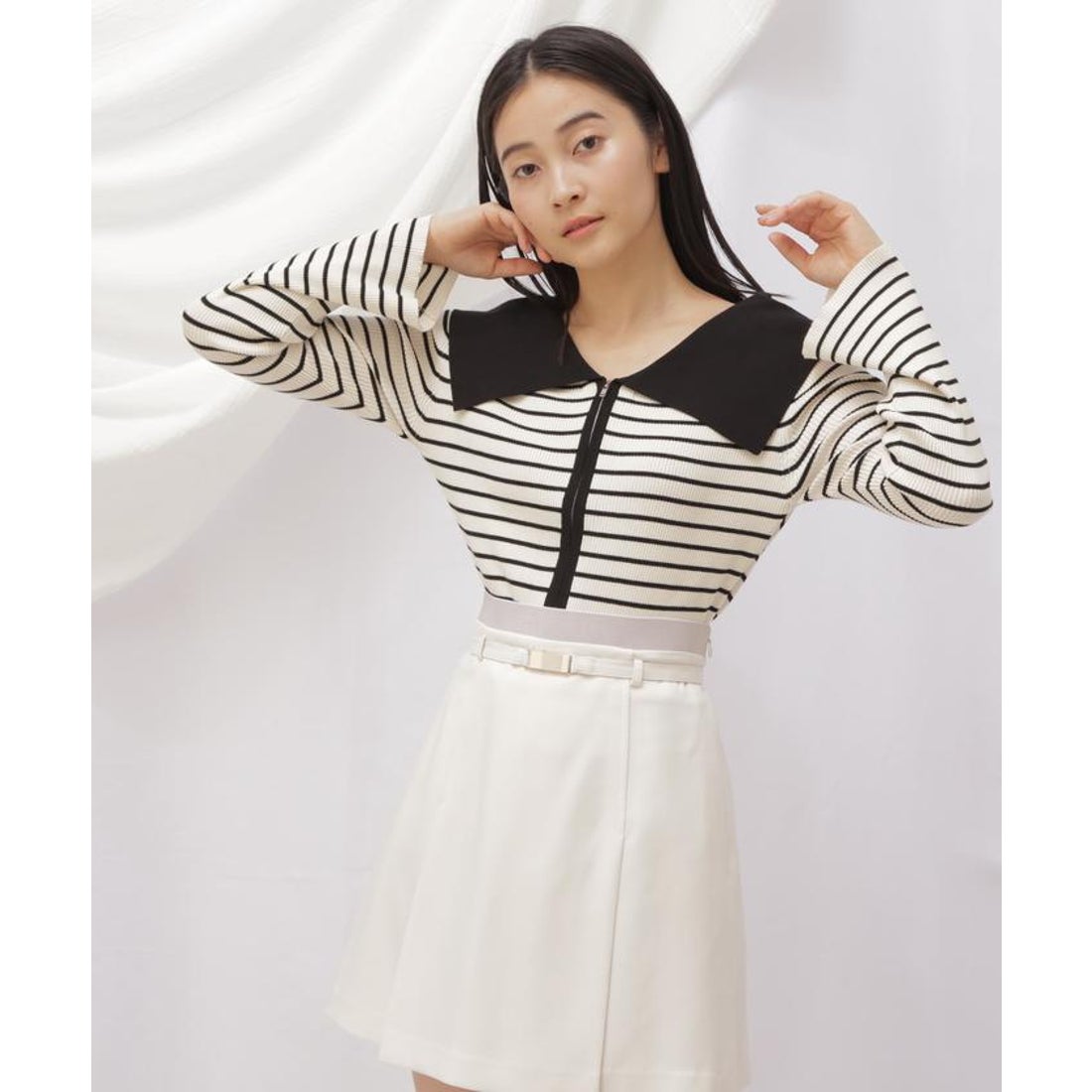 ジルバイジルスチュアート JILL by JILLSTUART ◇ビッグカラーフロント