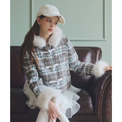 ITALIAN LONG HOODIE COAT （グレー）｜詳細画像