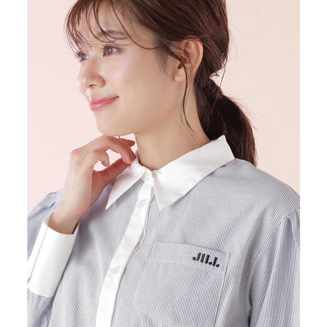 ジルバイジルスチュアート JILL by JILLSTUART ウエストリボンシャツ 