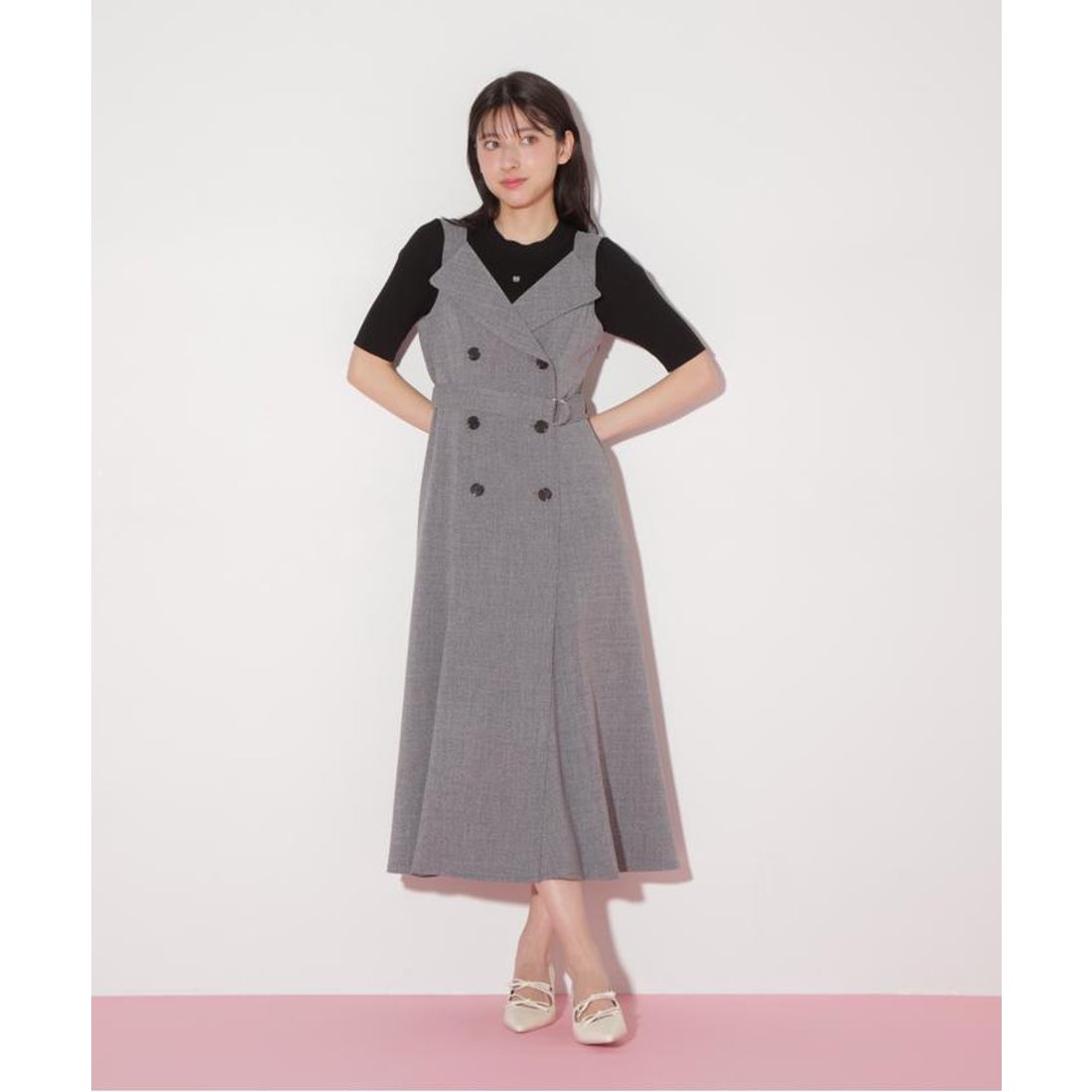ジルバイジルスチュアート JILL by JILLSTUART トレンチディティール 