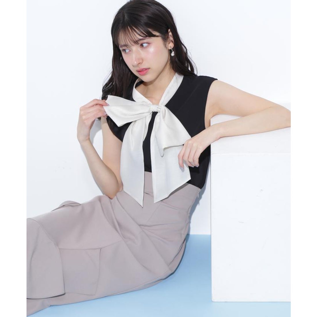 ジルバイジルスチュアート JILL by JILLSTUART ビッグボウタイブラウス JILLSTUART ビッグボウタイブラウス