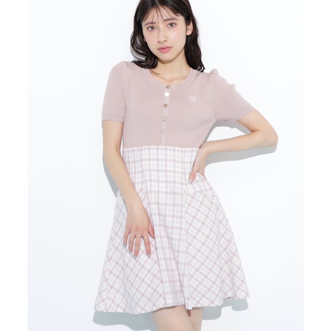 ジルバイジルスチュアート JILL by JILLSTUART チェックドッキングミニ