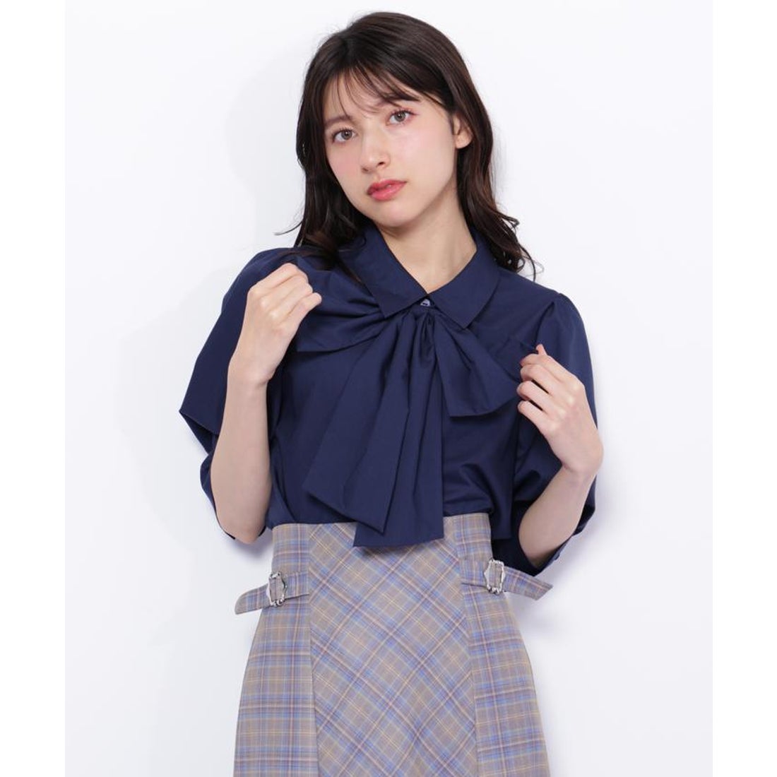 ジルバイジルスチュアート JILL by JILLSTUART リボンボウタイブラウス 