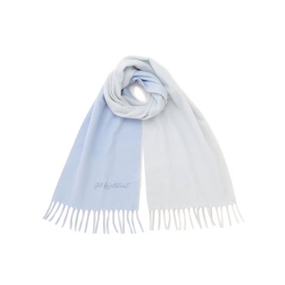 エンブロイダリーロゴフラッフィーストール／マフラー （レッド）｜詳細画像