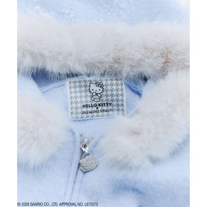 ジルバイジルスチュアート JILL by JILLSTUART ＜HELLO KITTYコラボ＞フェイクファー付きフーデイー （ホワイト）｜詳細画像