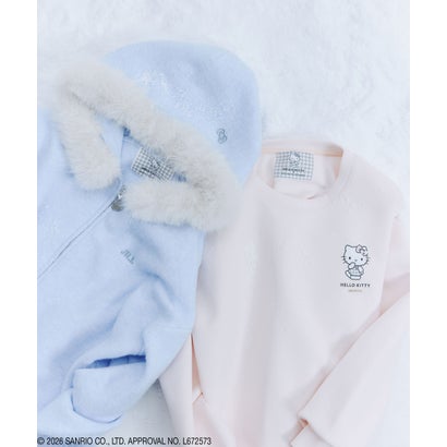 ジルバイジルスチュアート JILL by JILLSTUART ＜HELLO KITTYコラボ＞フェイクファー付きフーデイー （ホワイト）｜詳細画像
