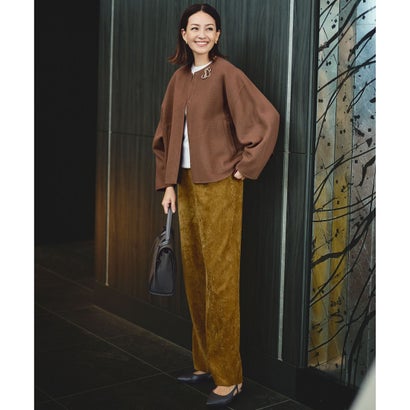 自由区 【SHIHOさん着用・オケージョン・デイリー】ワイヤー ブローチ （シルバー）｜詳細画像