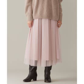 【新色追加生産・WEB限定カラーあり】チュール スカート （[新色]ピンク系）
