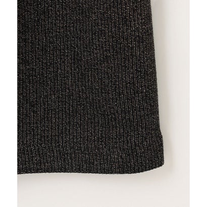 【PREMIUM KNIT COLLECTION】シャイニーミックス スカート （ブラックラメ）｜詳細画像