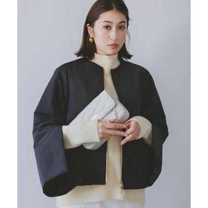 【カタログ掲載・WEB限定カラーあり・洗える】ウールカシミヤブレンドハイネック ニット （ライトイエロー）｜詳細画像