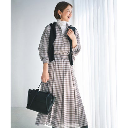 【SHIHOさん着用・アンサンブル対応可・上品ベーシック】リファインソフトニット カーディガン （レッド）｜詳細画像