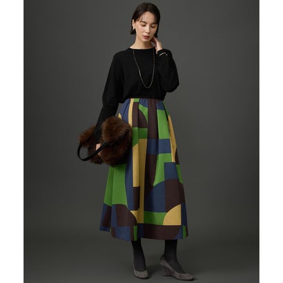 自由区 【定番・人気素材・JIYUKU STAFF SELECT COLOR】レーヨンストレッチアソート ニット （［WEB・JR京都伊勢丹限定］マリーゴールド）｜詳細画像