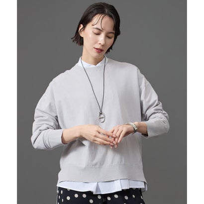 自由区 【定番・人気素材・JIYUKU STAFF SELECT COLOR】レーヨンストレッチアソート ニット （［WEB・JR名古屋高島屋限定］ライトグレー）｜詳細画像