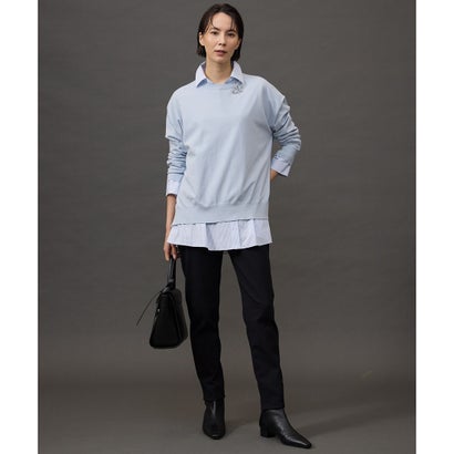 自由区 【定番・人気素材・JIYUKU STAFF SELECT COLOR】レーヨンストレッチアソート ニット （［WEB・東京大丸限定］ライトベージュ）｜詳細画像