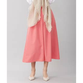 【洗える】タフタタック スカート （ピンク）