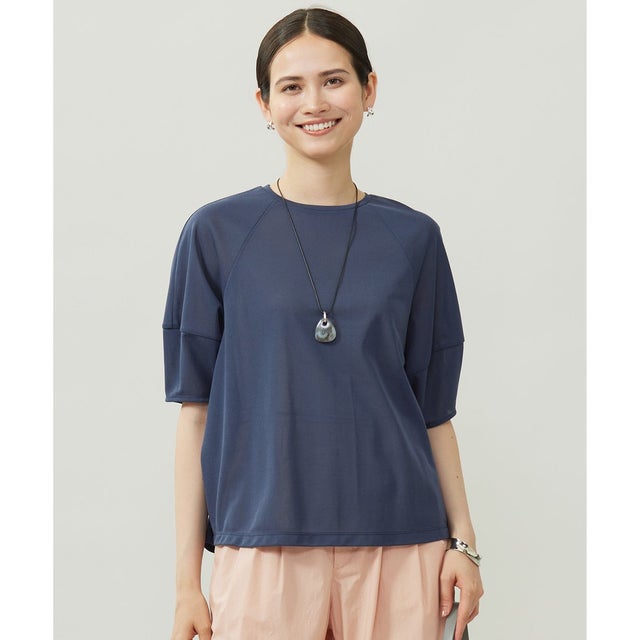 【17号サイズまで展開・カタログ掲載・洗える】シアーフライス Tシャツ （インディゴ）