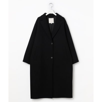 自由区 L 【SHIHOさん着用・17号サイズまで展開・定番人気素材】ウールリバーチェスター コート （ライトベージュ）｜詳細画像