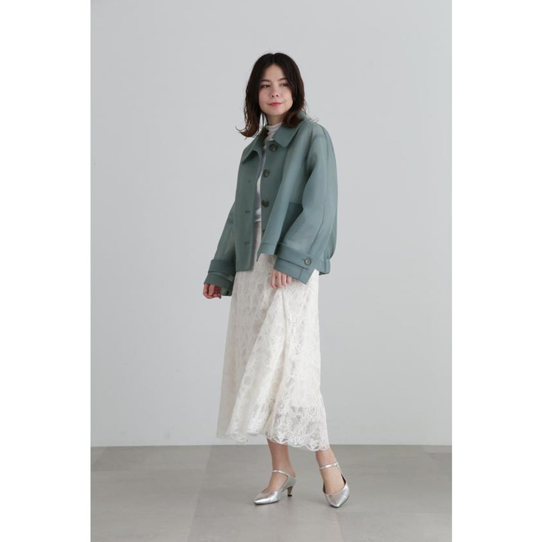 ジル スチュアート JILL STUART ◇シアーダンボールショートジャケット