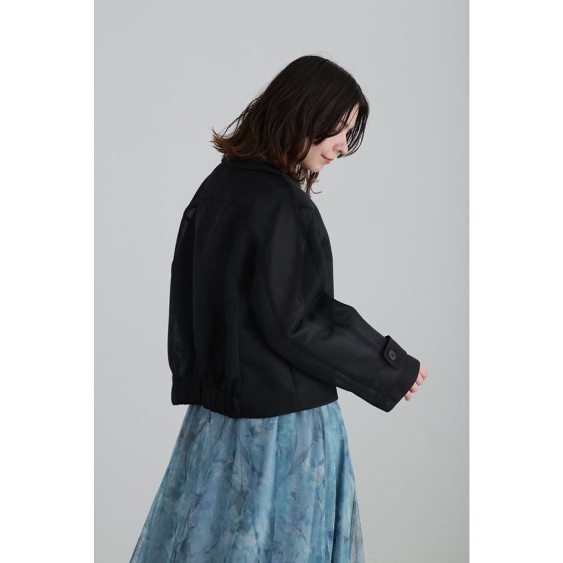 ジル スチュアート JILL STUART ◇シアーダンボールショートジャケット