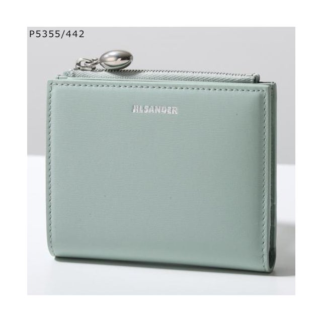 JIL SANDER 二つ折り財布 GOJI ゴジ J66UI0006 P4840 （P5355/442/JADE）