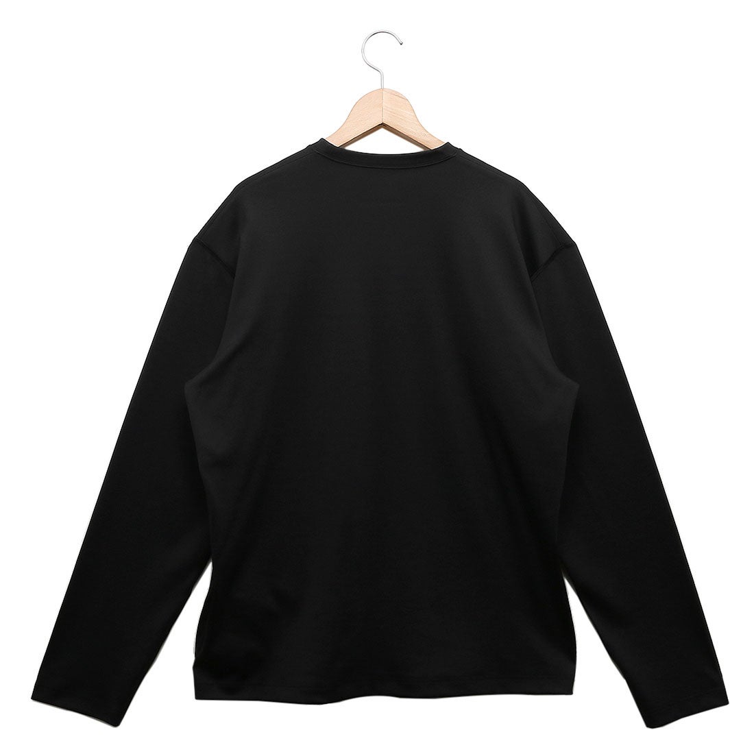 ロングTシャツジルサンダー 未使用 jilsander ロングTシャツ ブラック Ｍサイズ黒