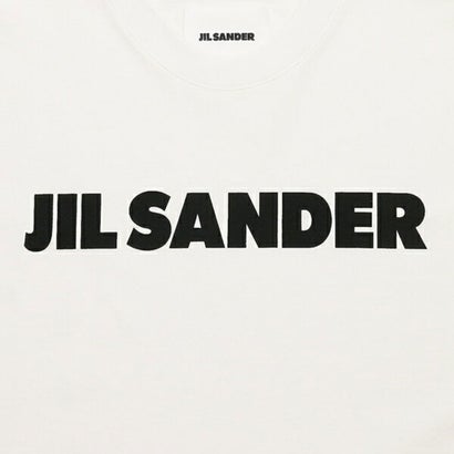 ジルサンダー Jil Sander Tシャツ 半袖カットソー トップス ホワイト レディース JIL SANDER J02GC0001 J45047 102 （PORCELAIN）｜詳細画像