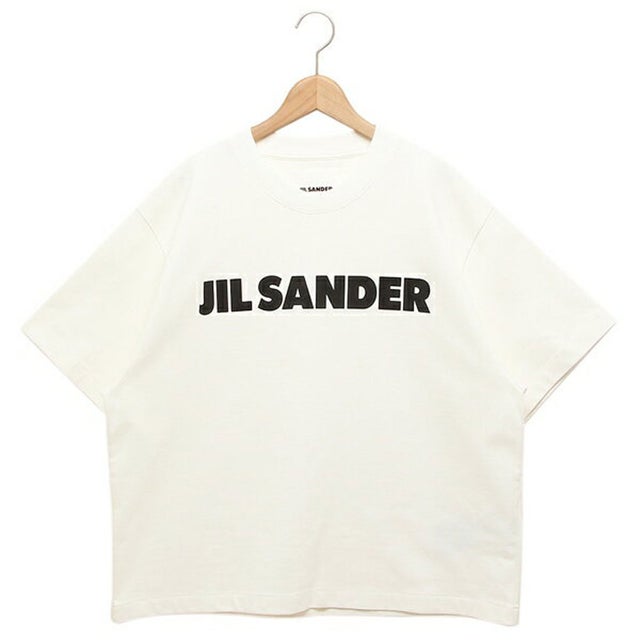 
                    Tシャツ 半袖カットソー トップス ホワイト レディース JIL SANDER J02GC0001 J45047 102 （PORCELAIN）