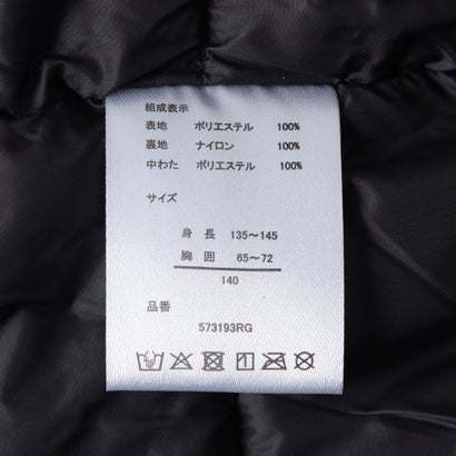 ジーンズメイト JEANS MATE MILFORD KIDS 中綿 ジャケット キッズ RAGGED MOUNTAIN ラギッドマウンテン （ブラック）ミルフォード  防風 撥水 切替 デザイン 無地｜詳細画像
