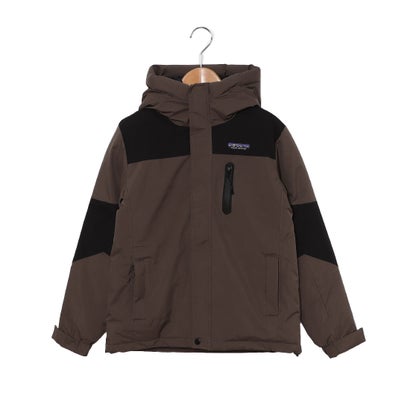 ジーンズメイト JEANS MATE MILFORD KIDS 中綿 ジャケット キッズ RAGGED MOUNTAIN ラギッドマウンテン （カーキ）ミルフォード  防風 撥水 切替 デザイン 無地｜詳細画像