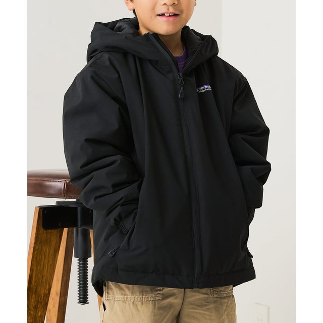 RAGGED MOUNTAIN LACONIA ラコニア KIDS 中綿 JKT ライトウェイト 撥水 防風 防寒 アウター 耐水圧10.000mm ラギッドマウンテン キッズ （ブラック）