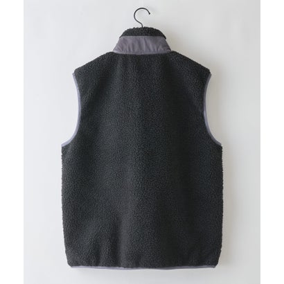 ジーンズメイト JEANS MATE RAGGED MOUNTAI GRAFTON 防風 防寒 ボア ベスト スタンドカラー フリース メンズ ユニセックス アウトドアウェア ラギッドマウンテン （ブラック）｜詳細画像