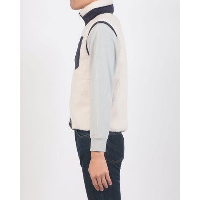 ジーンズメイト JEANS MATE RAGGED MOUNTAI GRAFTON 防風 防寒 ボア ベスト スタンドカラー フリース メンズ ユニセックス アウトドアウェア ラギッドマウンテン （アイボリー）｜詳細画像