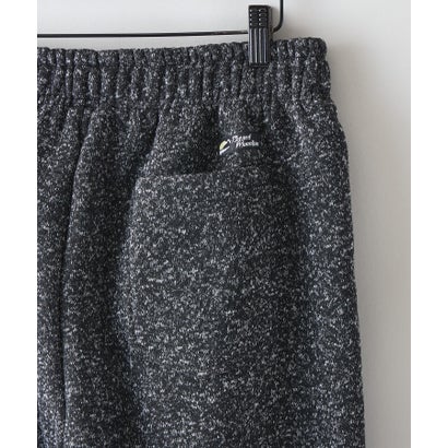 RAGGED MOUNTAIN BELKNAP 裏ボア ニットフリース パンツ メンズ ユニセックス リラックス 防寒 保温性 街着 部屋着 ワンマイル ラギッドマウンテン （ブラック）｜詳細画像
