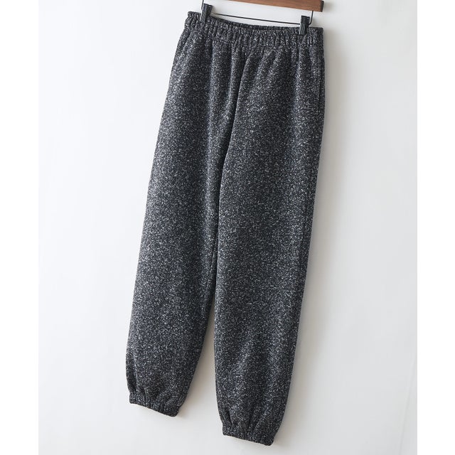 RAGGED MOUNTAIN BELKNAP 裏ボア ニットフリース パンツ メンズ ユニセックス リラックス 防寒 保温性 街着 部屋着 ワンマイル ラギッドマウンテン （ブラック）