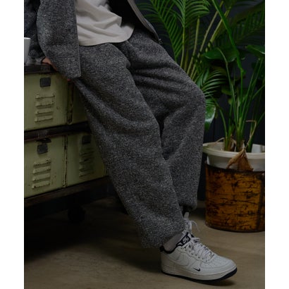 RAGGED MOUNTAIN BELKNAP 裏ボア ニットフリース パンツ メンズ ユニセックス リラックス 防寒 保温性 街着 部屋着 ワンマイル ラギッドマウンテン （グレー）｜詳細画像