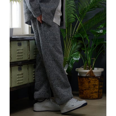 RAGGED MOUNTAIN BELKNAP 裏ボア ニットフリース パンツ メンズ ユニセックス リラックス 防寒 保温性 街着 部屋着 ワンマイル ラギッドマウンテン （グレー）｜詳細画像
