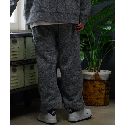 RAGGED MOUNTAIN BELKNAP 裏ボア ニットフリース パンツ メンズ ユニセックス リラックス 防寒 保温性 街着 部屋着 ワンマイル ラギッドマウンテン （グレー）｜詳細画像