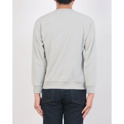 RAGGED MOUNTAIN HOLLIS ブロック サーマル 裏ボア シャギーボア トレーナー メンズ ユニセックス  防寒 部屋着 スウェット あったか リラックス 秋 冬 アウトドア ウェア （ライトグレー）｜詳細画像