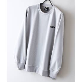 RAGGED MOUNTAIN HOLLIS ブロック サーマル 裏ボア シャギーボア トレーナー メンズ ユニセックス  防寒 部屋着 スウェット あったか リラックス 秋 冬 アウトドア ウェア （ライトグレー）