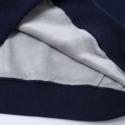 RAGGED MOUNTAIN AMHERST 鹿の子素材 裏ボア シャギーボアトレーナー メンズ ユニセックス もこもこ 防寒 部屋着 スウェット あったか リラックス 秋 冬 アウトドア ウェア （ブラック）｜詳細画像