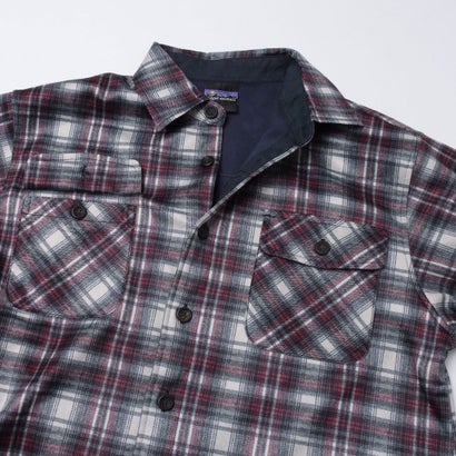 ジーンズメイト JEANS MATE RAGGED MOUNTAIN MASON 裏地 フリース ボンディング チェック カットシャツ メンズ ユニセックス 保温 防寒 ルーズシルエット  ライトアウター タウンユース アウトドア （イエロー）｜詳細画像