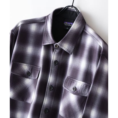 RAGGED MOUNTAIN MASON 裏地 フリース ボンディング チェック カットシャツ メンズ ユニセックス 保温 防寒 ルーズシルエット  ライトアウター タウンユース アウトドア （ブラック）｜詳細画像